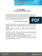 El Coaching Una Herramienta para Dejar de Fumar