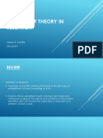 The Role of Theory in Research