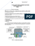 DMM3 Procedimiento Ajuste Motor Cabezal de Rotacion