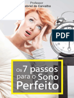 7 Passos para o Sono Perfeito