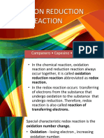 Oxidation Reduction Reaction