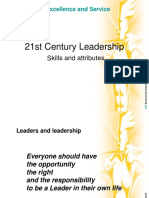 21st Century Leadership: Skills and Attributes