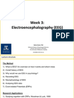 Week 3: Electroencephalography (Eeg) : Stefan Bode, PHD