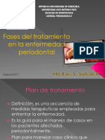 Fases Del Tratamiento en La Enfermedad Periodontal