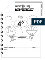 Cuadernillo de Repaso 4° Verano