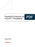 Global Payroll Peoplesoft 9.1