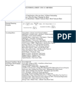 Eng 111 Sample Formula Sheet