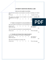 The Adversity Response Profile