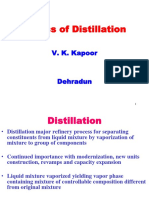 Basics of Distillation: V. K. Kapoor