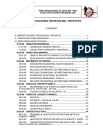 Especificaciones Técnicas JJJJ