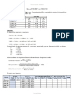 Balances Metalurgicos Ejercicios