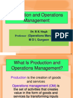 Operation Management