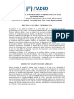 Optimización y Aprovechamiento Del Plástico de Alta Densidad (Pead)