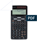 Calculadora Sharp El-506t (640 F)