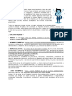 Información para Empezar El Registro de La Marca o Nombre Comercial (FEG)