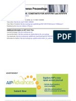 Constitutive Model Constants For Al7075T651 and Al7075T6: Additional Information On AIP Conf. Proc