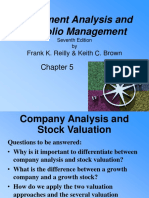 Ch05 Investment Analysis and Portfolio MGT M