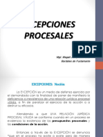 Excepciones Procesales