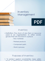 Inventory Management