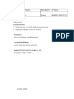 Discuss The Types of Colloids and Their Properties Colloid 2. Linking The Colloidal System To Its Character