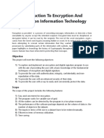 Introduction To Encryption and Decryption Information Technology