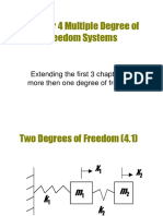 Chapter 4 Multiple Degree of Freedom Systems