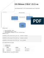 Install Oracle 11G Release 2 RAC (11.2) On Oracle Linux: Public Private Vip Rac1 Rac2