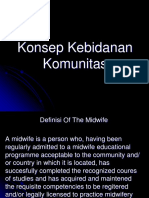 Konsep Kebidnan Komunitas