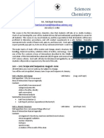 Sciences - MYP 5 - Chemistry Scope and Pacing 1 - 2011-2012 Revised