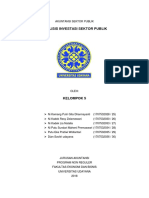 Analisis Investasi Sektor Publik