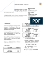 Informe Cloruros