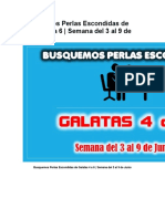 Busquemos Perlas Escondidas de Galatas 4 A 6