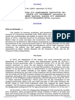 Alliance of Quezon City Homeowners Association v. Quezon City Government, GR No. 230651 PDF