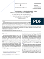 Determination of Spectinomycin Hydrochloride and Its Related Substances by HPLC-ELSD and HPLC-MS