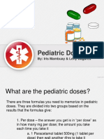 Pediatric Doses