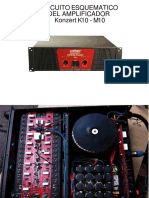 Amplificador - Profesional - Konzert K10 - M10 PDF