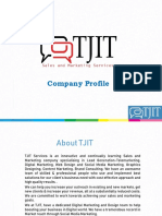 Company Profile - TJIT Services - Advertising Agency