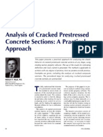 Analysis of Cracked Prestressed Concrete Sections - A Practical Approach