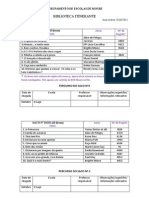 Sacos 1º Semestre 2010 - 11