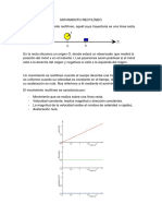 Movimiento Rectilneo