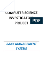 Bank Managment