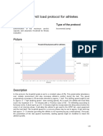 BTL CardioPoint CPET CLIN Treadmill Load Protocol For Athletes EN100