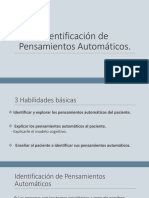 Identificación de Pensamientos Automáticos