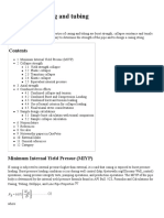 Strength of Casing and Tubing - PetroWiki PDF