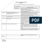 Currents in Language Studies Analysis Sheet