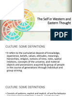 UTS LECTURE 4 The Self in Western and Eastern Thought