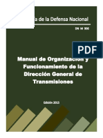 M.O.F. Dir. Gral. Trans