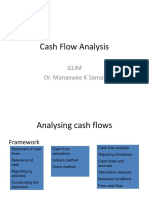 Cash Flow Analysis: Glim Dr. Manaswee K Samal