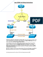 Cisco Basic CCNP Lab Setup Instructions