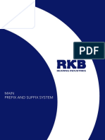 Bearing Main Prefix and Suffix System PDF